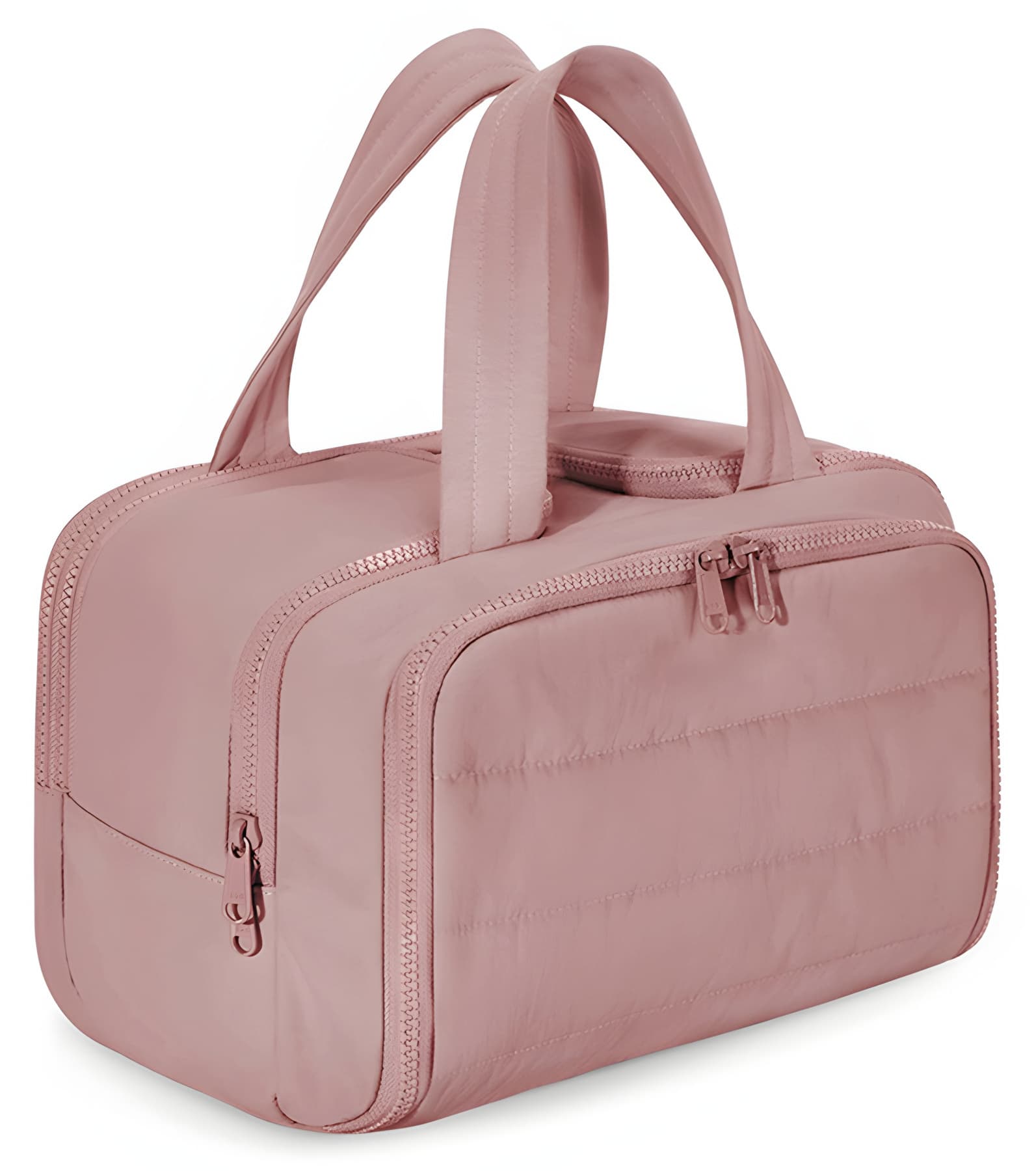 Cannes Puffy Travel Toiletry Bag with Wet and Dry Sections