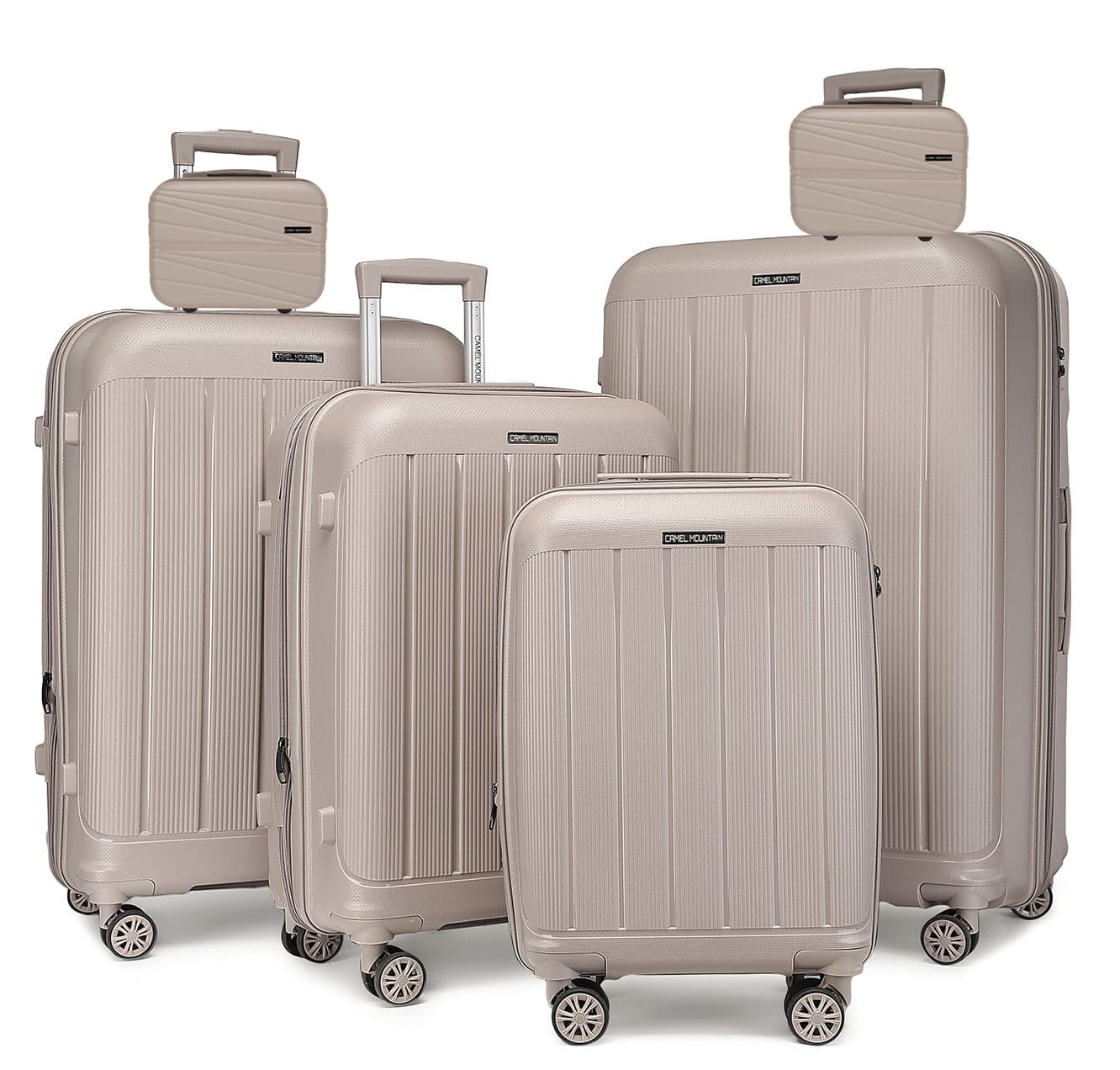 Camel Mountain® Infinity 6-Piece Hard-Shell Luggage Set