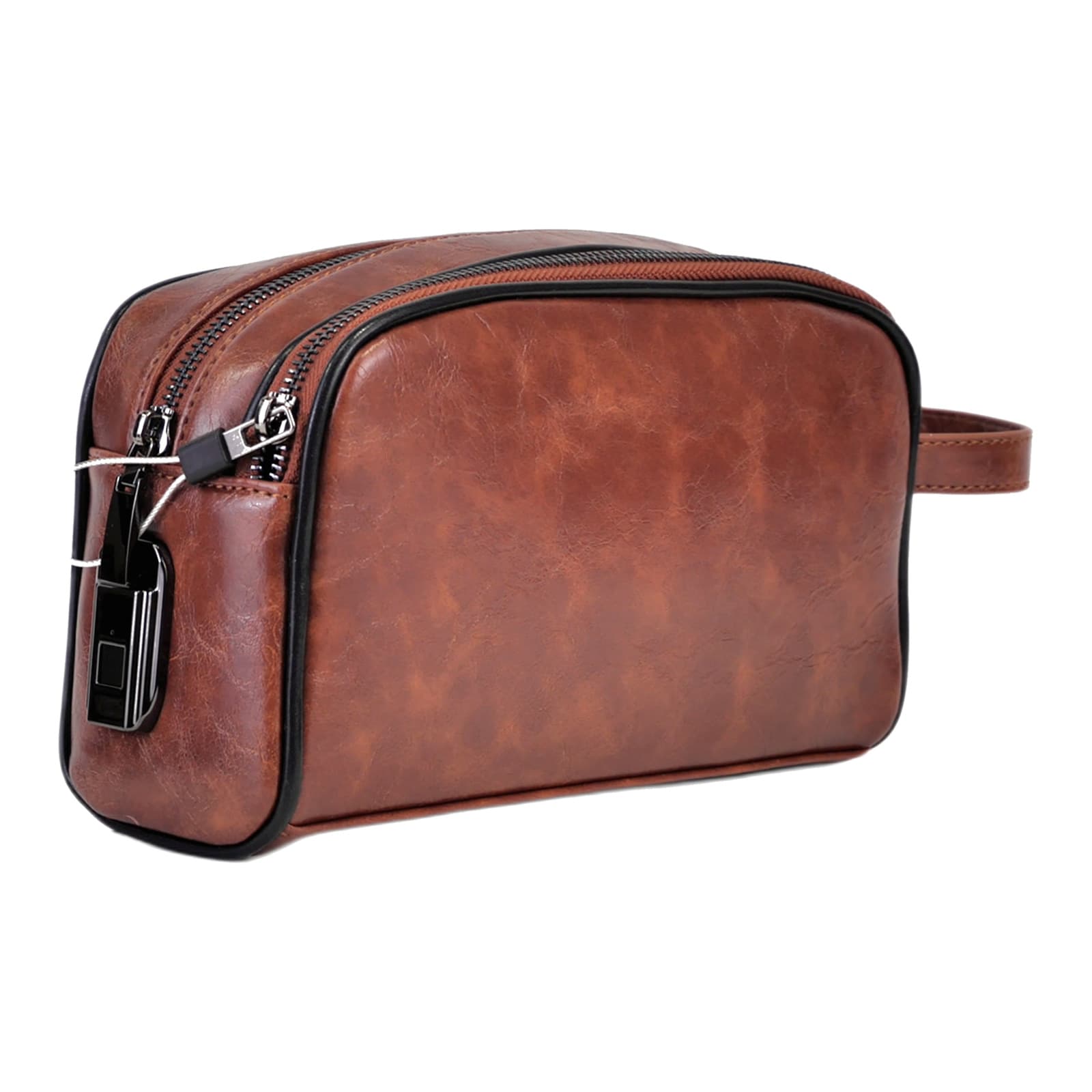 Mannheim Men's Faux Leather Fingerprint Lock Clutch, photo 4