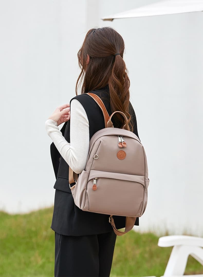 Roma Small Women's Backpack in Parachute Nylon, photo 6