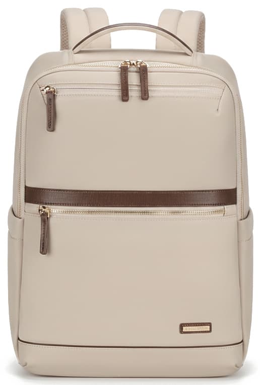 Elise Women's Laptop Backpack with Faux Leather Band, photo 17