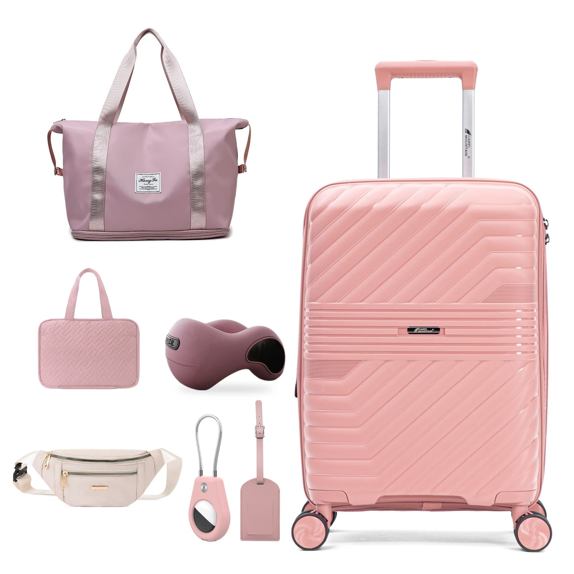 Navigator Flight Kit: 20" Carry-On Suitcase and 6 Travel Accessories, photo 12