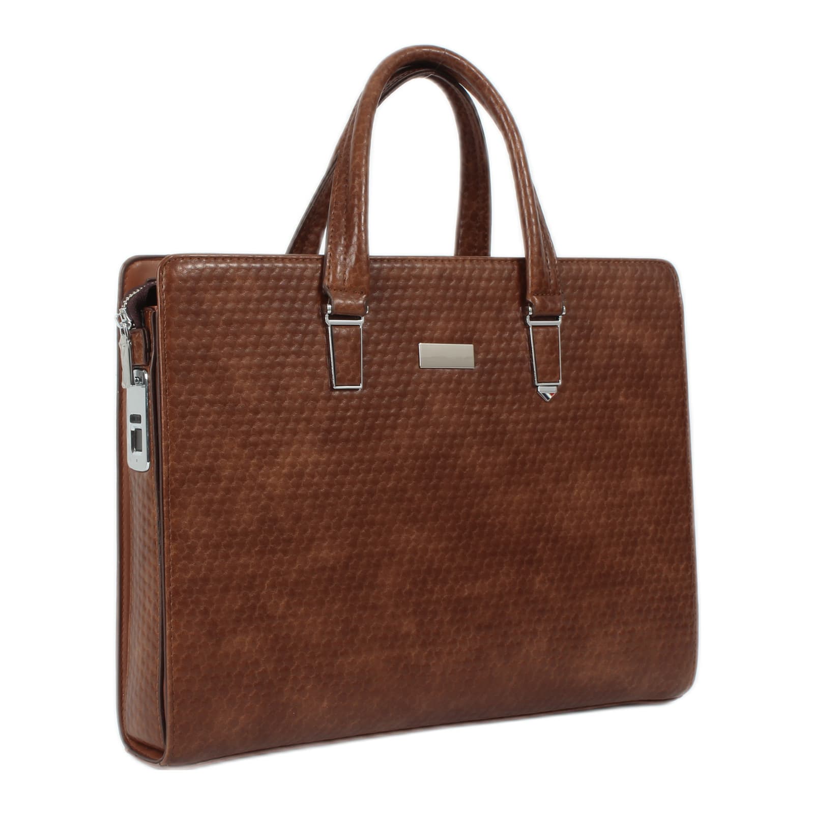 Lausanne PU Leather Fingerprint Lock Briefcase, photo 3