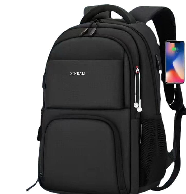 TrekWaveX Expandable Laptop Backpack with USB Port, 13 to 17 Inch, photo 3