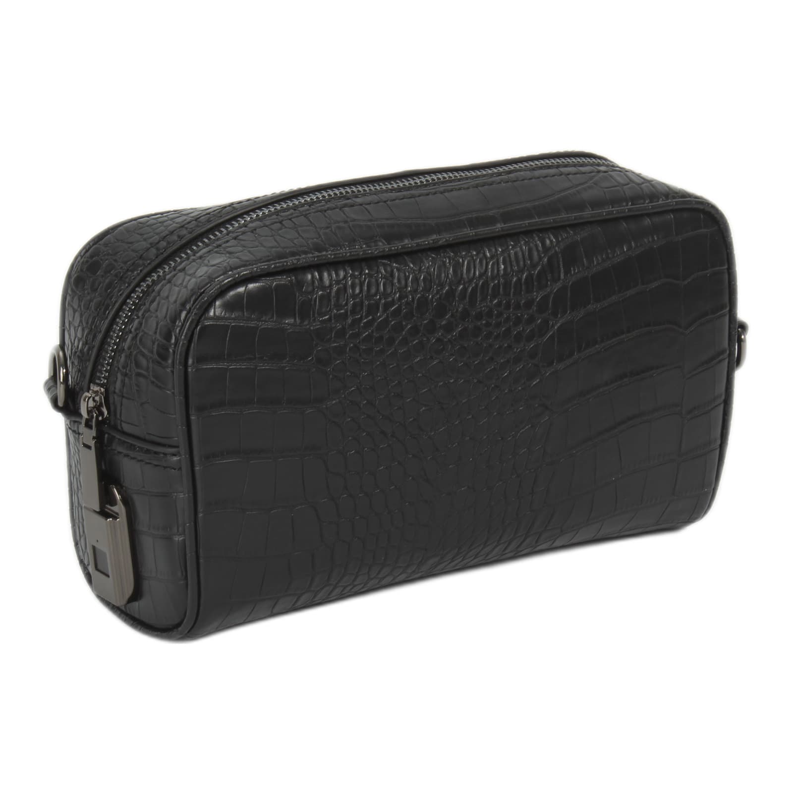 Bremen Men's PU Leather Fingerprint Lock Clutch