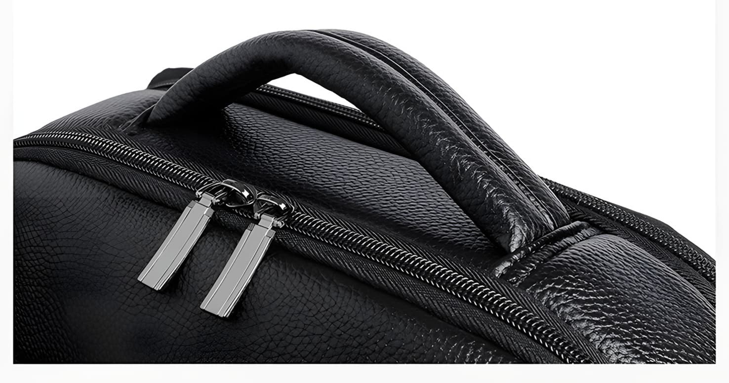 Camel Mountain Antwerp Men's Business Backpack, Laptop up to 16 Inches, USB Port, photo 17