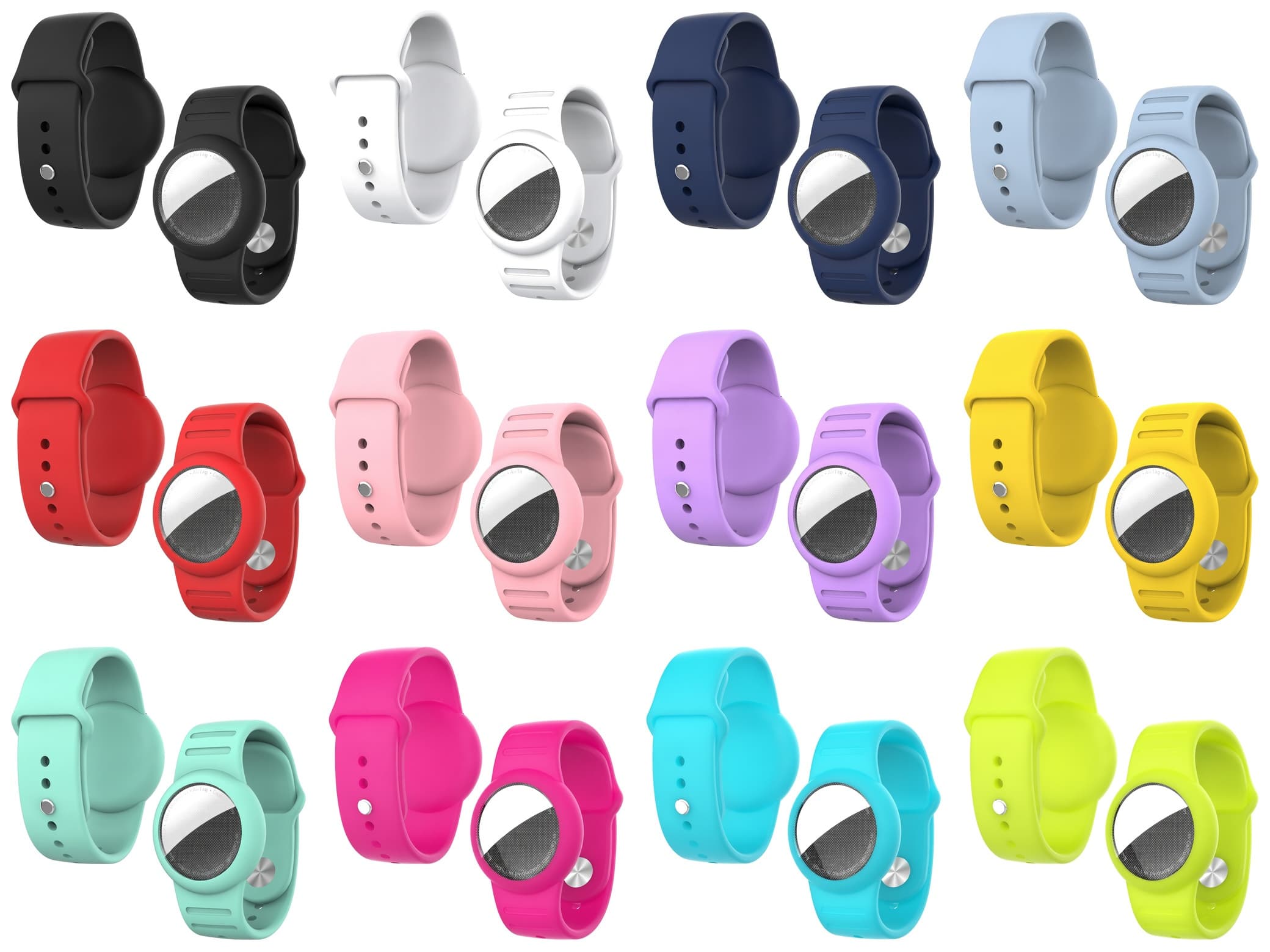 Como Silicone Kids' AirTag Wristband with Waterproof Capsule, photo 2