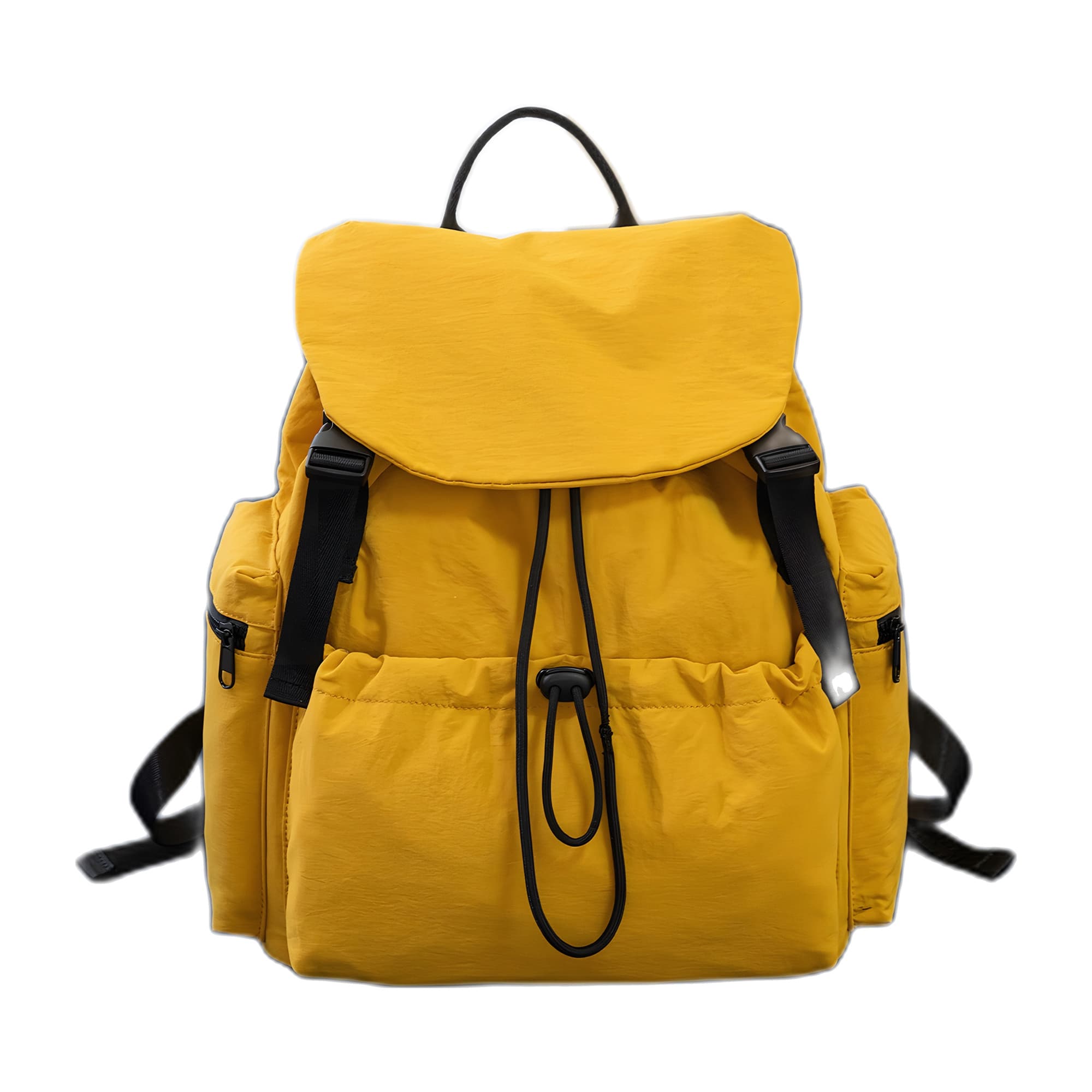 Cadiz Women's Pleated Flap Backpack, Water-Repellent
