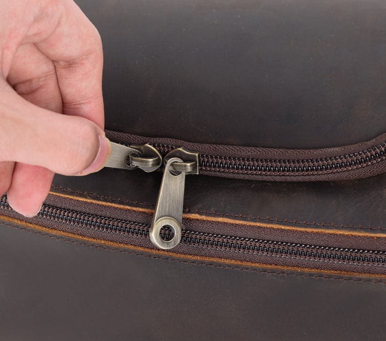 Enzoryn Turbo 12L Genuine Leather Toiletry Organizer, photo 13