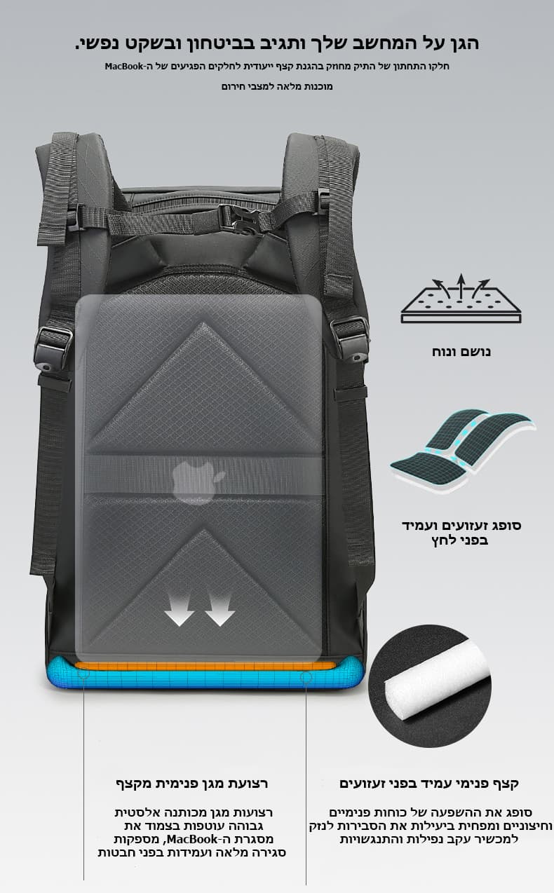 Velanthor™ 35L Tactical Laptop Backpack, photo 6