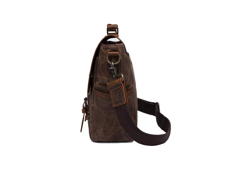 Tropicana Prime 11L Leather and Canvas Laptop Briefcase, photo 12