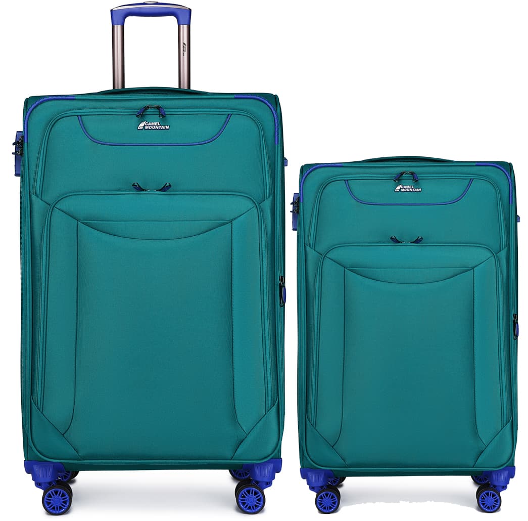 Camel Mountain Titan 20 and 24 inch Two-Piece Suitcase Set, photo 2