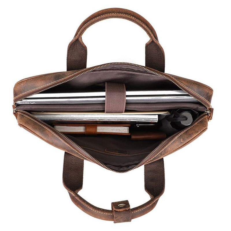Valley Max 10L Genuine Leather Laptop Briefcase, photo 13