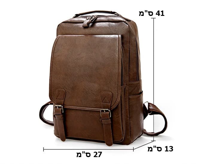 Promis™ Lux PU Leather Laptop Backpack, photo 7
