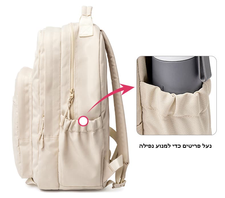 Serenade Fusion Water-Repellent Laptop Backpack for 13 to 16 Inch Laptops, photo 4