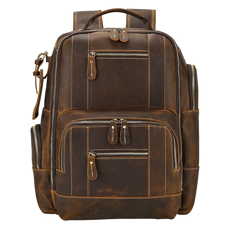 Vintageโข Pro Leather Laptop Backpack, photo 16