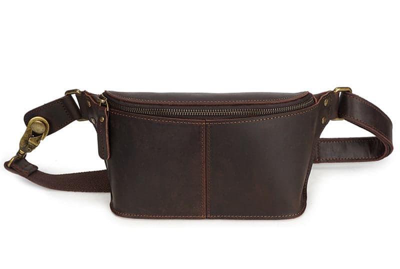 Blitz Platinum Crazy Horse Leather Waist Pouch