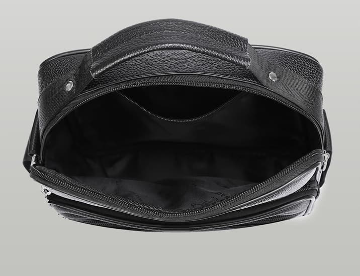 Salerno Men's Genuine Leather Crossbody Bag, photo 6