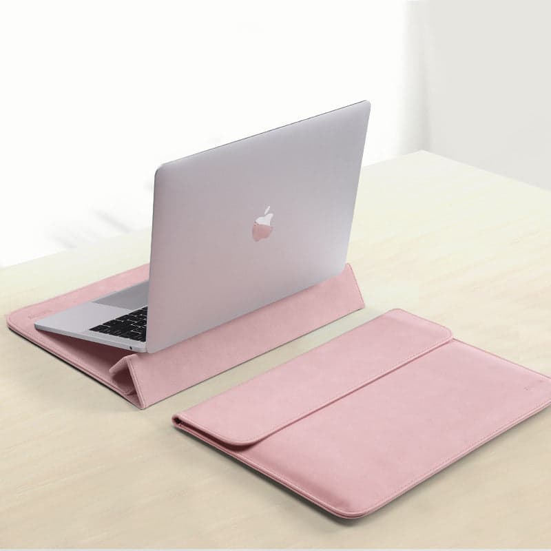 Nova Plus PU Leather Laptop Sleeve with Folding Stand, photo 14