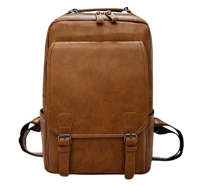 Promis™ Lux PU Leather Laptop Backpack