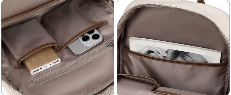 Ravenna Women's Laptop Backpack with Magnetic Front Pocket, photo 10