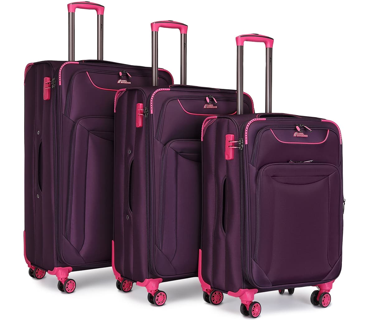 Camel Mountain Titan Three-Piece Suitcase Set, 20, 24 and 28 inch, photo 10