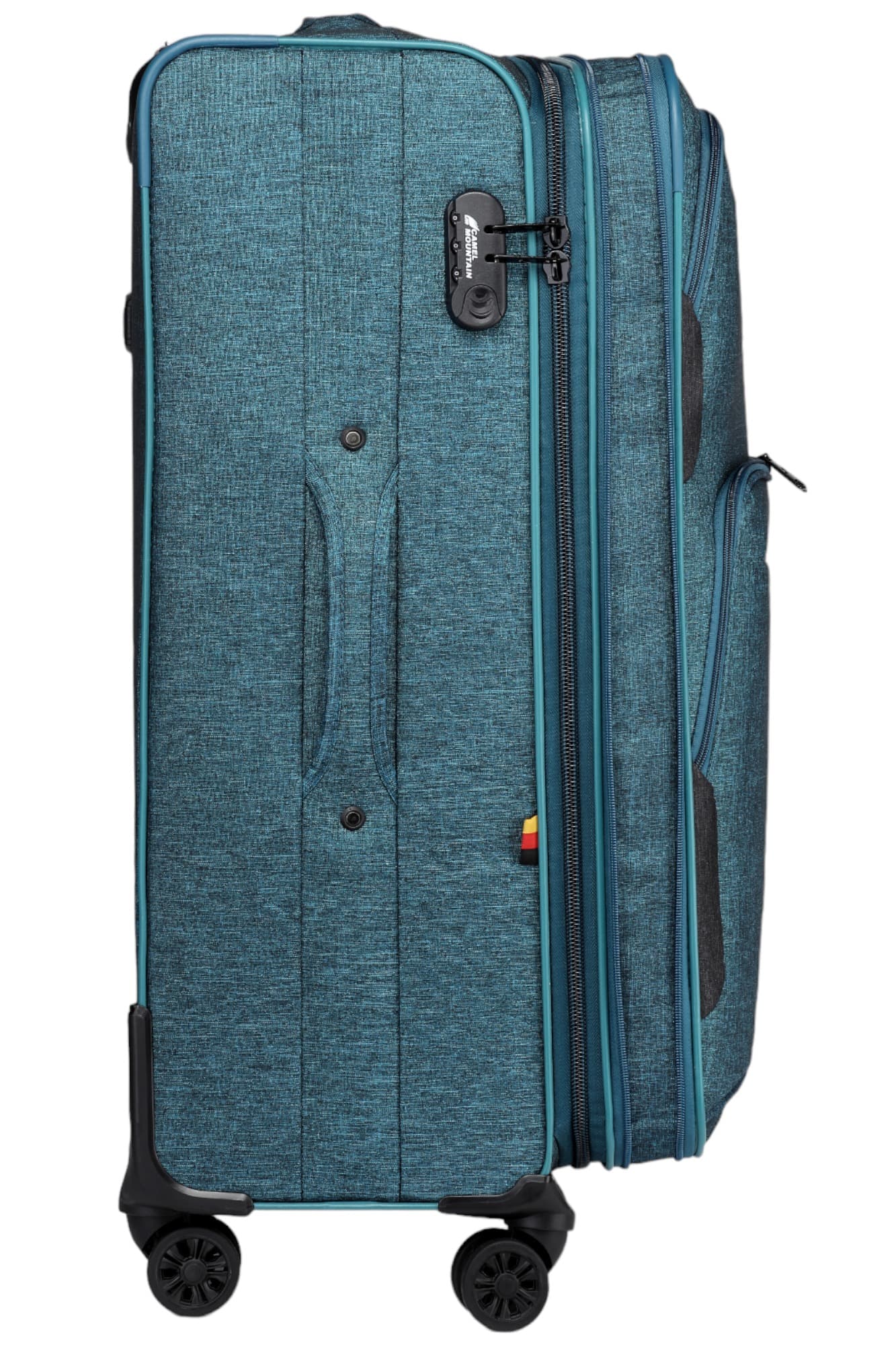 Camel Mountain Platinium Four-Piece Expandable Softshell Suitcase Set, 20 to 32 inch, photo 4
