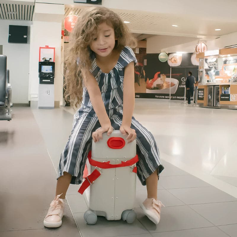 JetRider 18" Kids' Ride-On Carry-On Suitcase and Flight Bed, photo 13