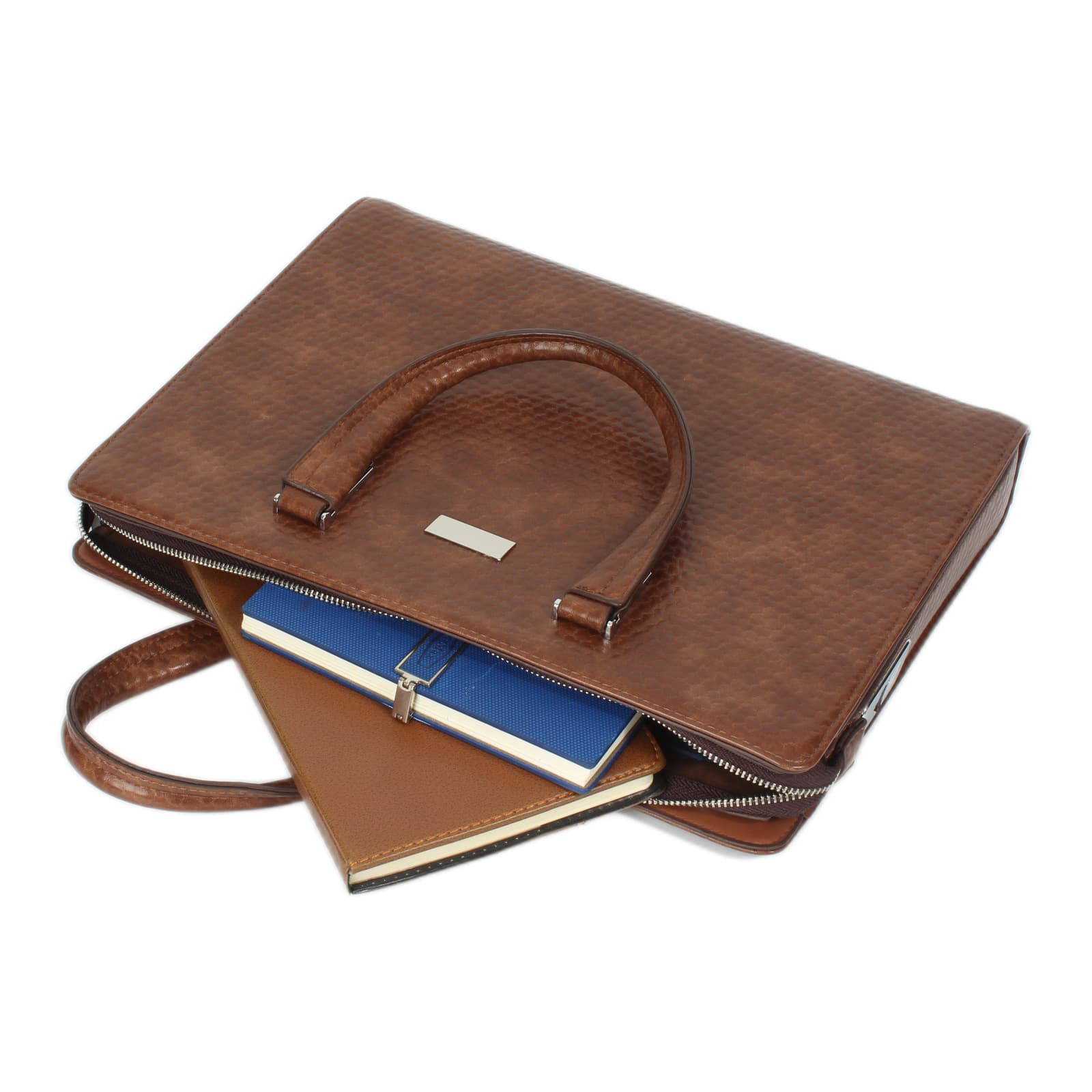Lausanne PU Leather Fingerprint Lock Briefcase, photo 6