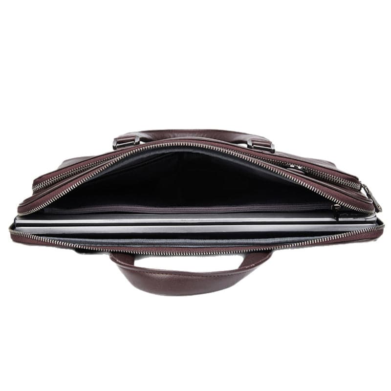 Helythor Plus 7L Genuine Leather Laptop Briefcase, photo 14