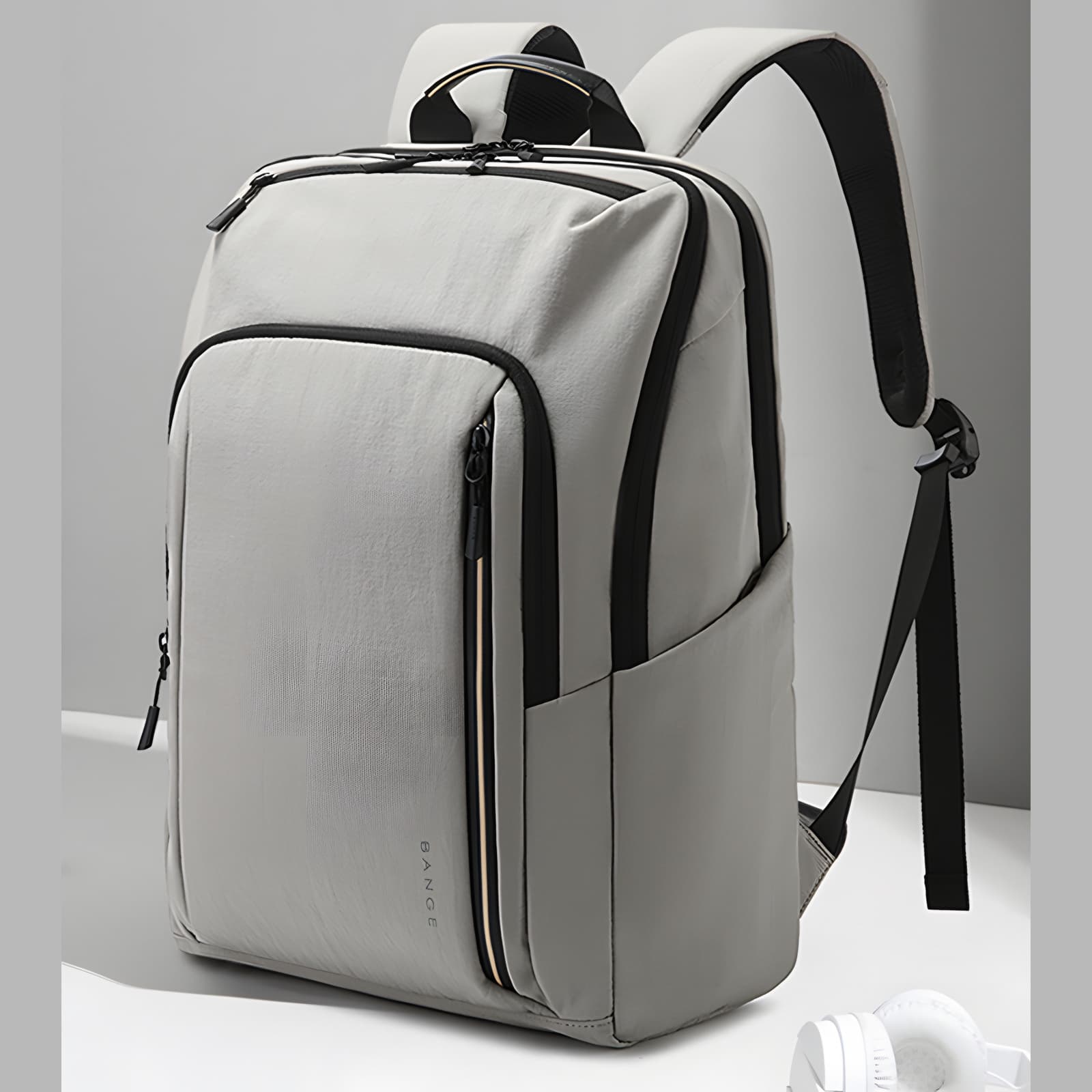 Modena Water-Repellent Laptop Backpack with YKK Zippers, photo 11