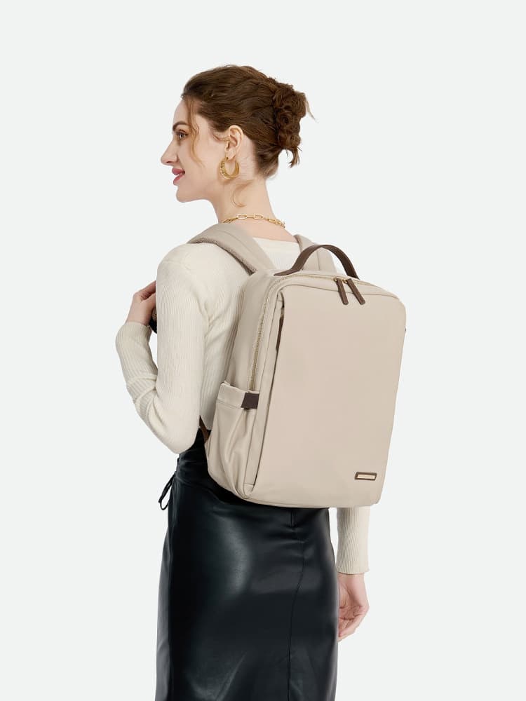 Aurelia Women's Slim Laptop Backpack with Anti-Theft Pocket, photo 2