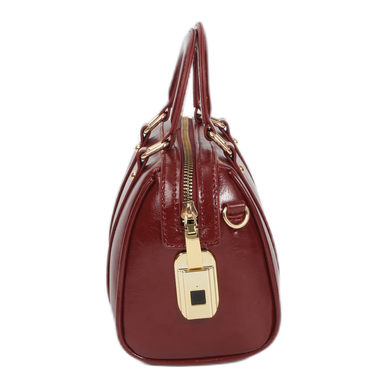 Gstaad Women's PU Leather Fingerprint Lock Handbag, photo 3