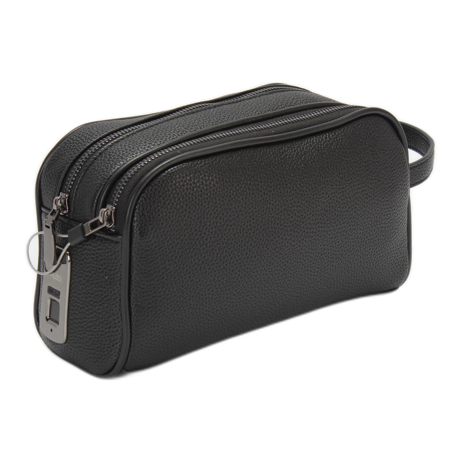 Stuttgart Men's PU Leather Fingerprint Lock Clutch