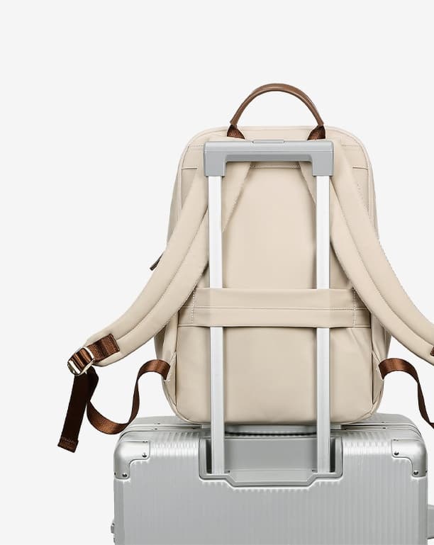 Vienna Women's Laptop Backpack with Two Main Compartments, photo 14