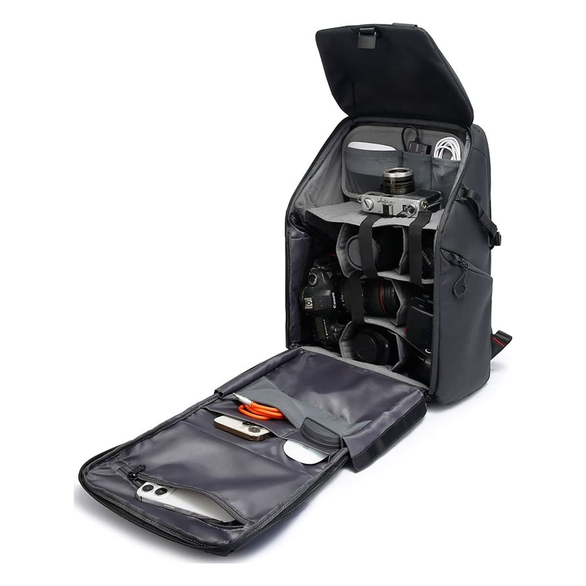 The Lensvik Camera Backpack with YKK Zippers, photo 8