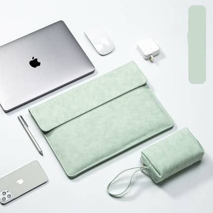 The Bracket Velvet Microfiber Laptop Sleeve with Magnetic Closure, photo 14