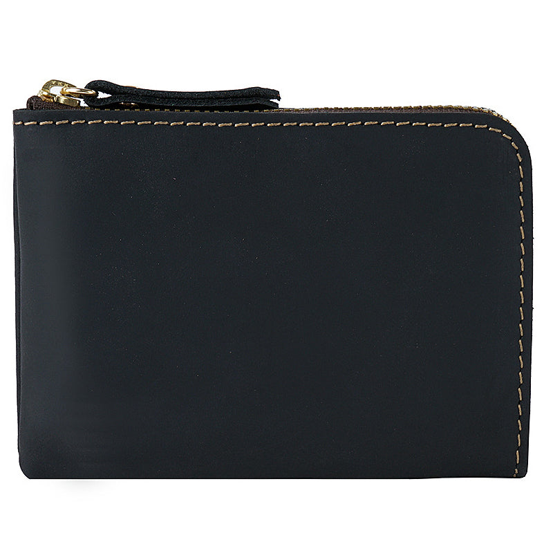 The Syltrax™ Advanced Wallet by Camel Mountain – 0.2L Genuine Leather Zipper Wallet