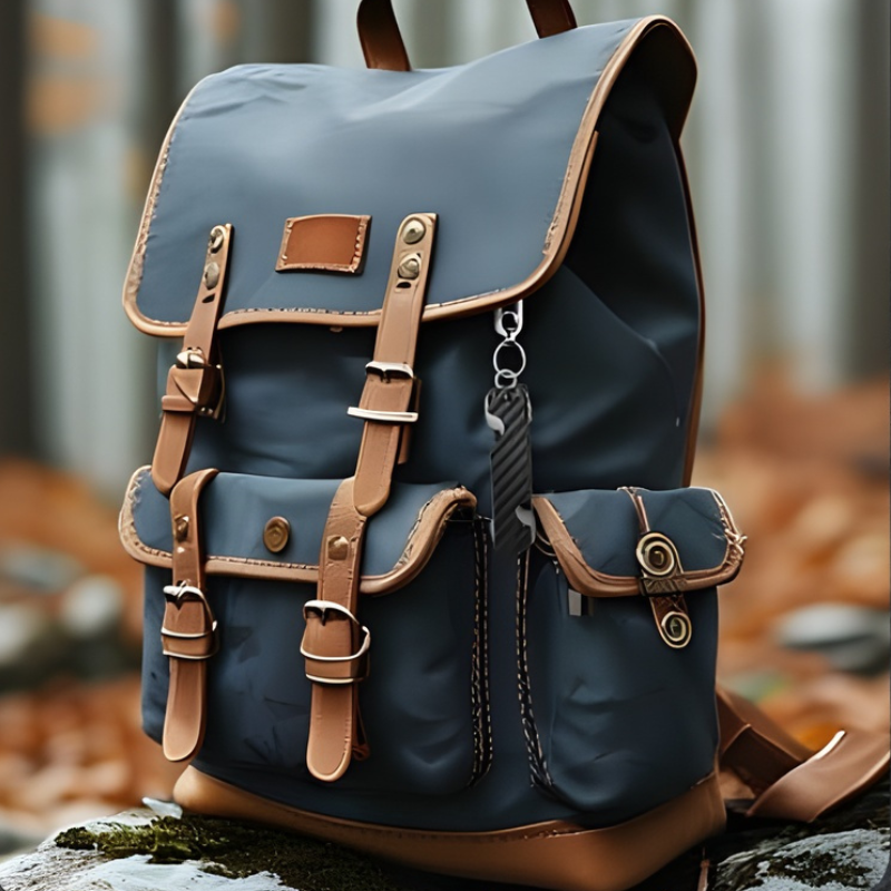 The Oxeneris™ Luxe Keychain by Camel Mountain – Ultra-Slim EDC Organizer