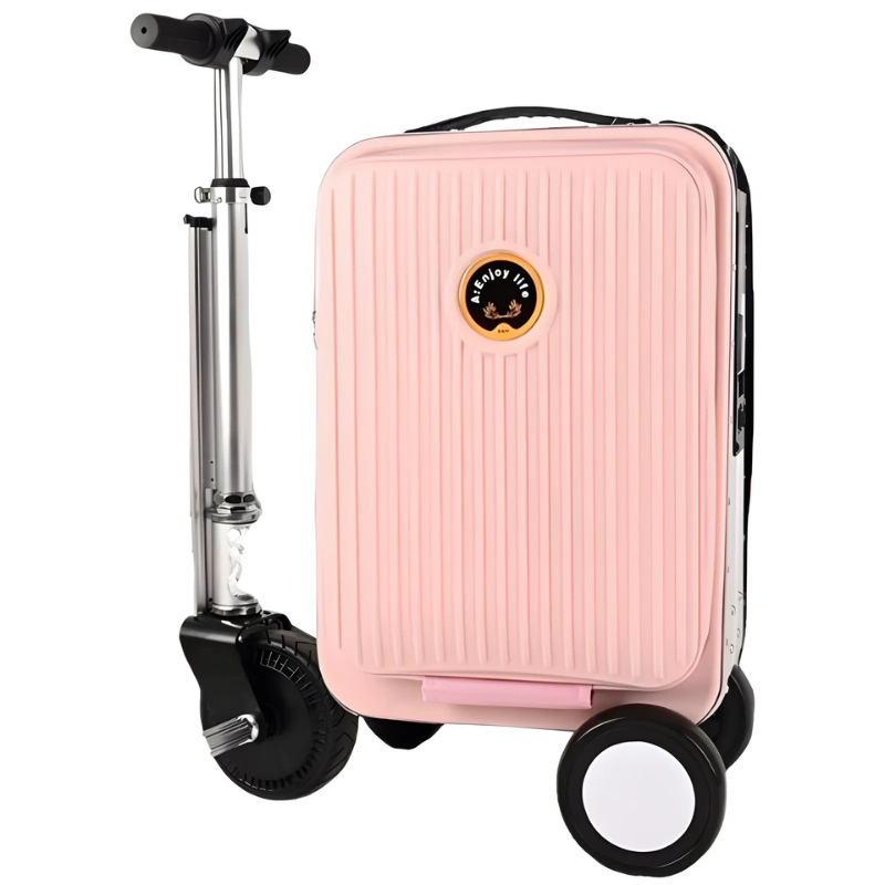 The Ruvion™ Elite – Electric Ride-On Smart Luggage