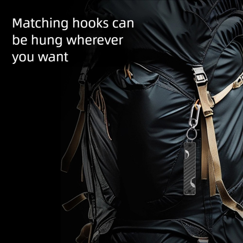 The Oxeneris™ Luxe Keychain by Camel Mountain – Ultra-Slim EDC Organizer