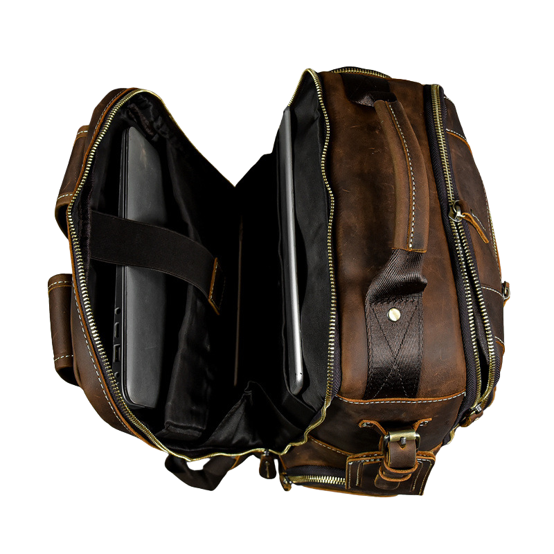 The Vintage™ Pro Backpack by Camel Mountain – 20L, Fits up to 16" Laptop