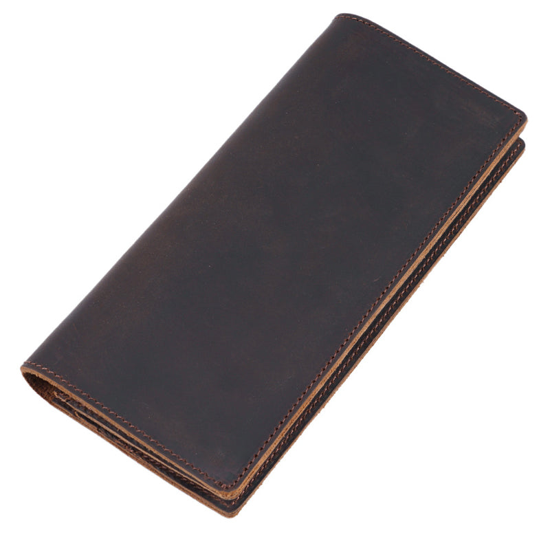 The Oryvenis™ Prestige Wallet by Camel Mountain – 0.42L Genuine Leather Zipper Wallet