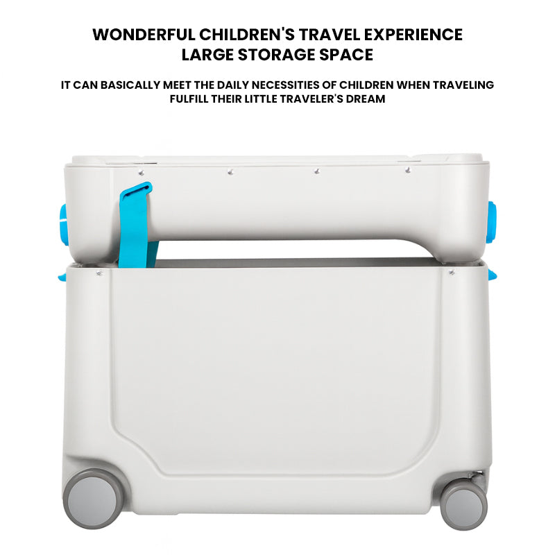 The JetRider™ Travel Bed Suitcase by Camel Mountain – 20L, Multifunctional Ride-On for Kids