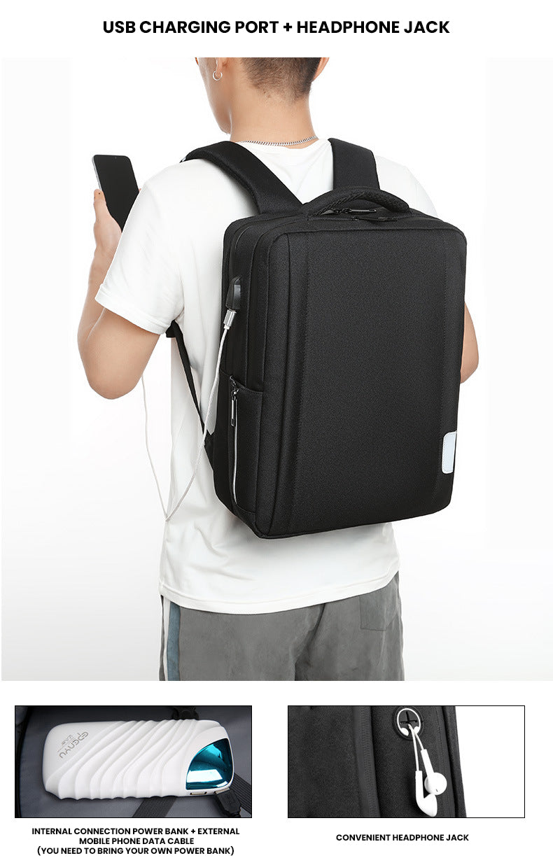 The Ombrion™ Prime Backpack by Camel Mountain – 26L, Fits 16" Laptop