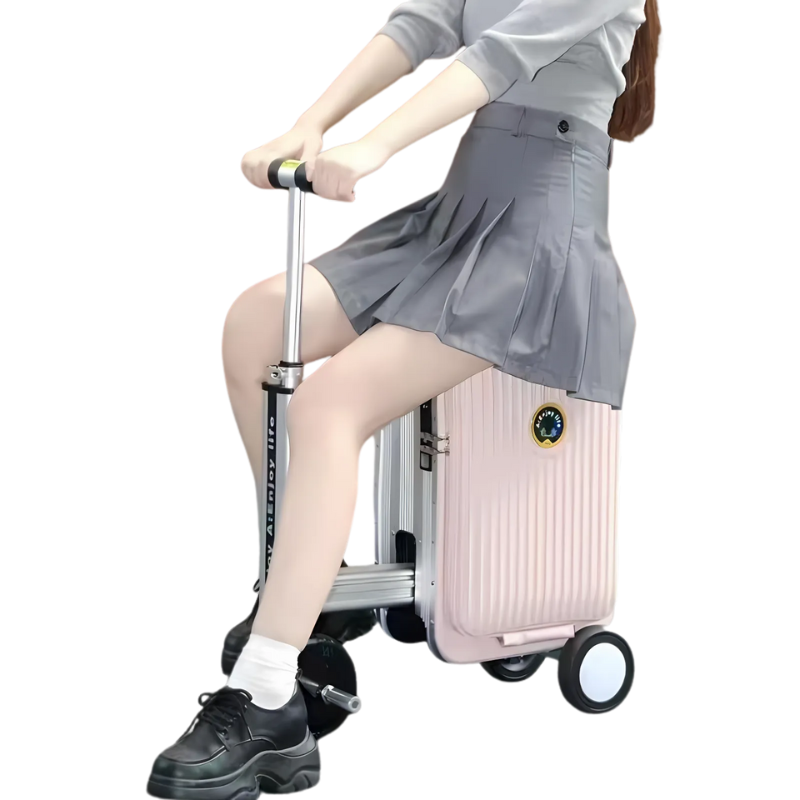 The Ruvion™ Elite – Electric Ride-On Smart Luggage