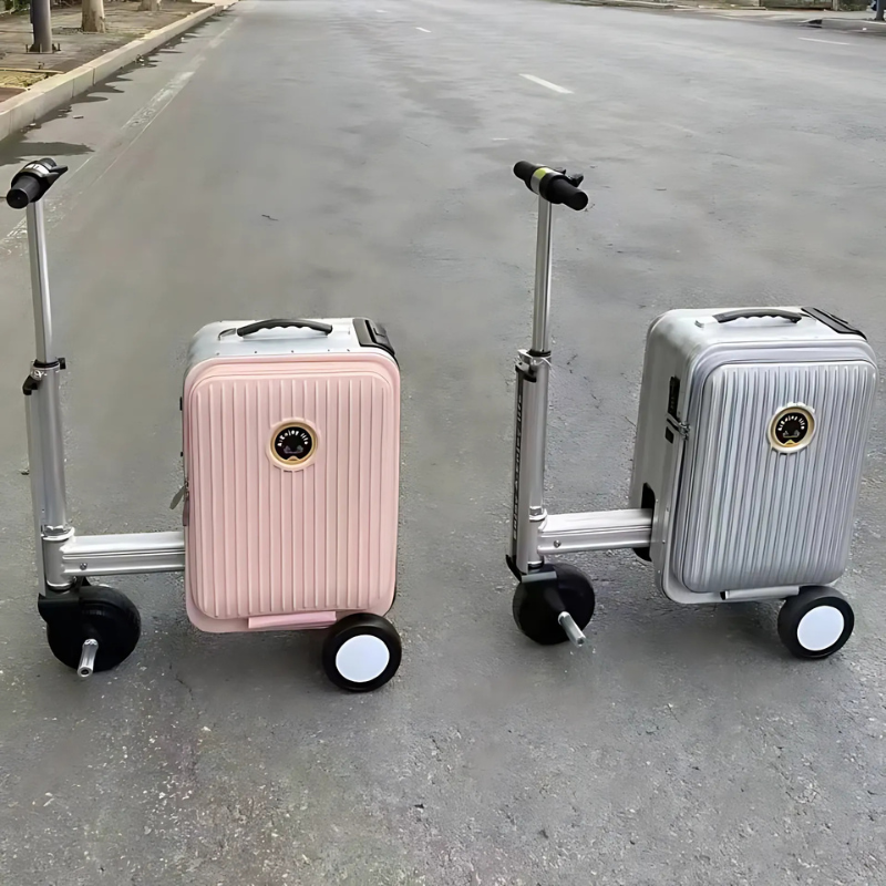 The Ruvion™ Elite – Electric Ride-On Smart Luggage