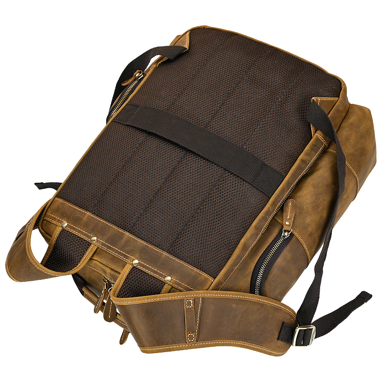 The Vintage™ Pro Backpack by Camel Mountain – 20L, Fits up to 16" Laptop