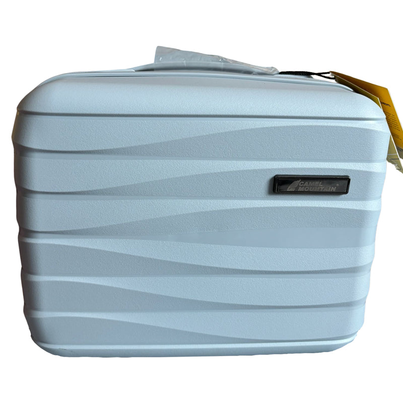 Camel Mountain® ABLE – Unbreakable 14” Travel Beauty Case with Handle Strap