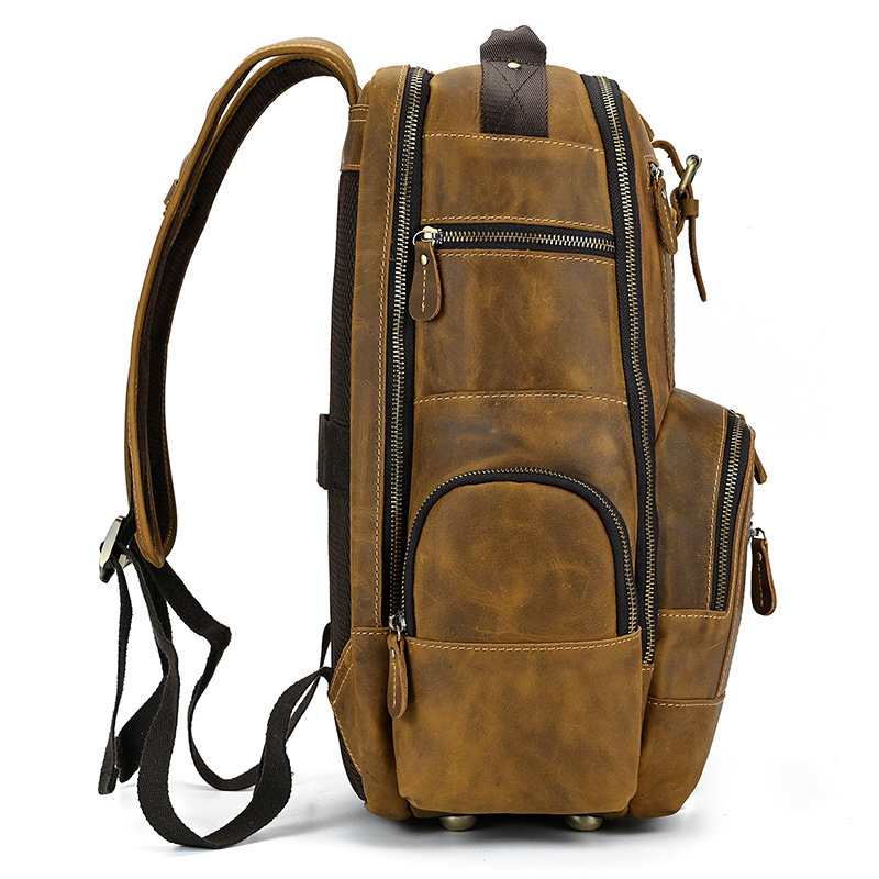 The Vintage™ Pro Backpack by Camel Mountain – 20L, Fits up to 16" Laptop